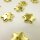 24 goldene Sternenknöpfe (echt vergoldet)