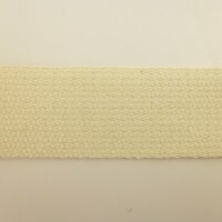 Baumwoll Gurtband Natur 30mm