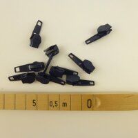 Reißverschluss-Schieber 5 mm Marine
