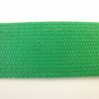 Baumwoll Gurtband Grün 30mm inkl. 4 Vierkantringen